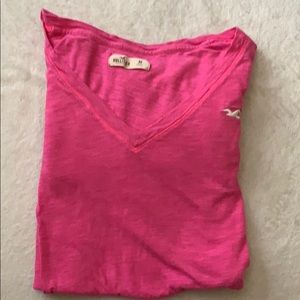 Hollister pink long sleeve